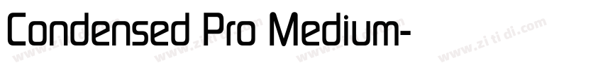 Condensed Pro Medium字体转换 Condensed Pro Medium字体转换